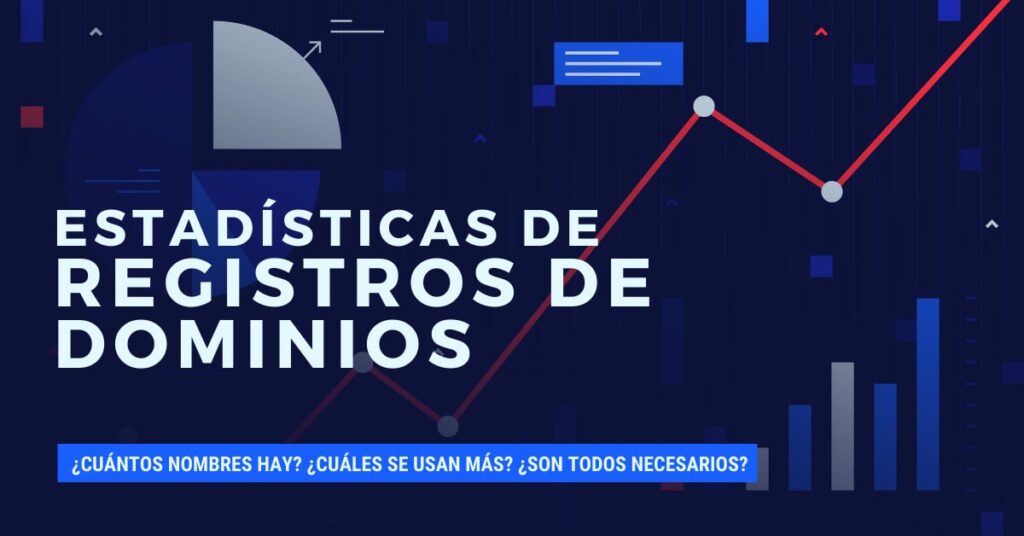 Estadísticas de registro de dominios