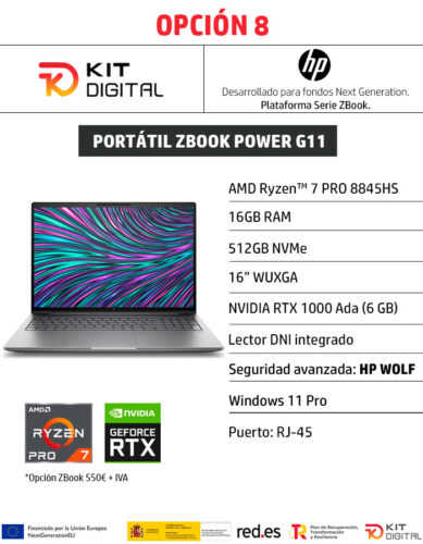 PORTÁTIL ZBOOK POWER G11