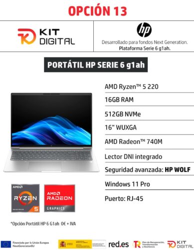 Kit Digital portátil HP