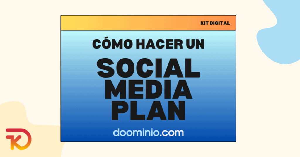 Cómo hacer social media plan - plantilla - ejemplo