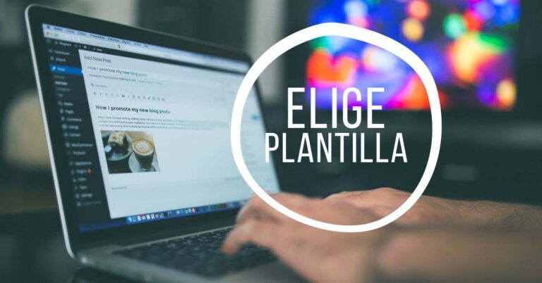 Elegir una plantilla de WordPress