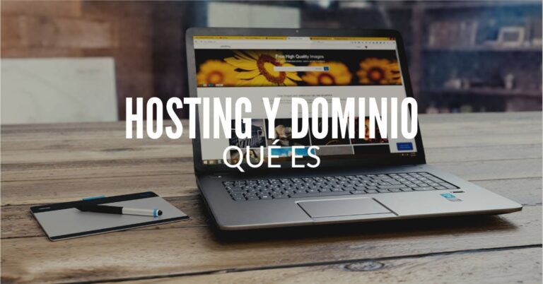 Qué es hosting y dominio
